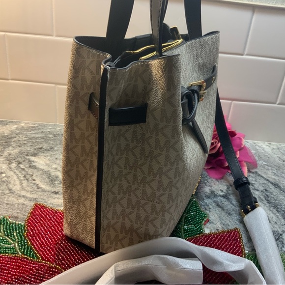 Michael Kors Emilia Black and Cream Crossbody Bag. Brand new without tags. - Picture 3 of 7